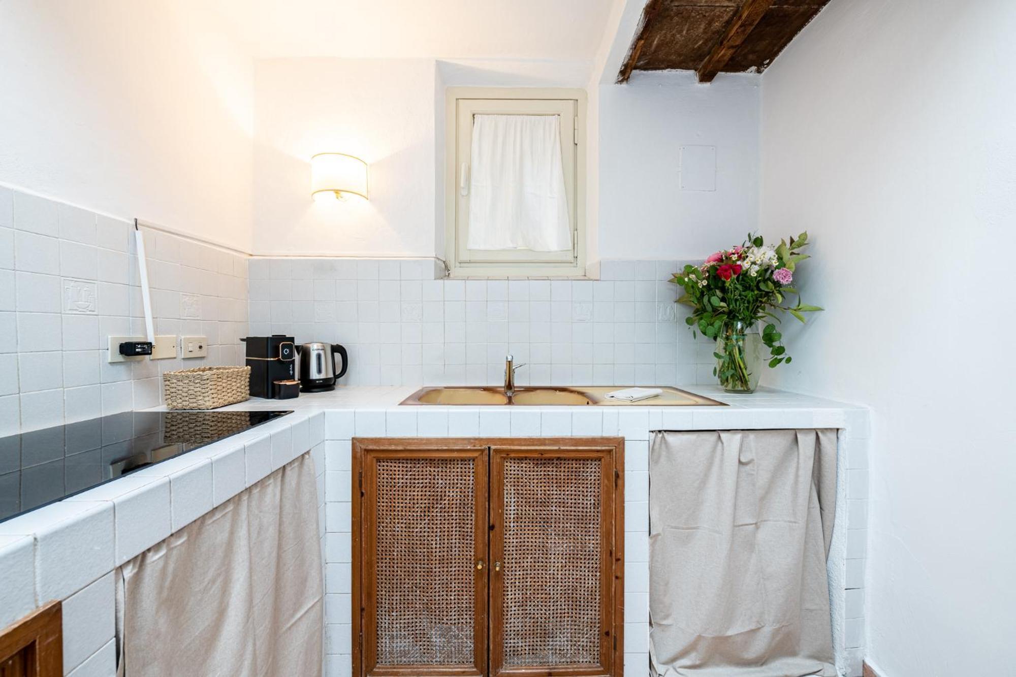 Ferienwohnung Cortile Santa Monaca Florenz Exterior foto