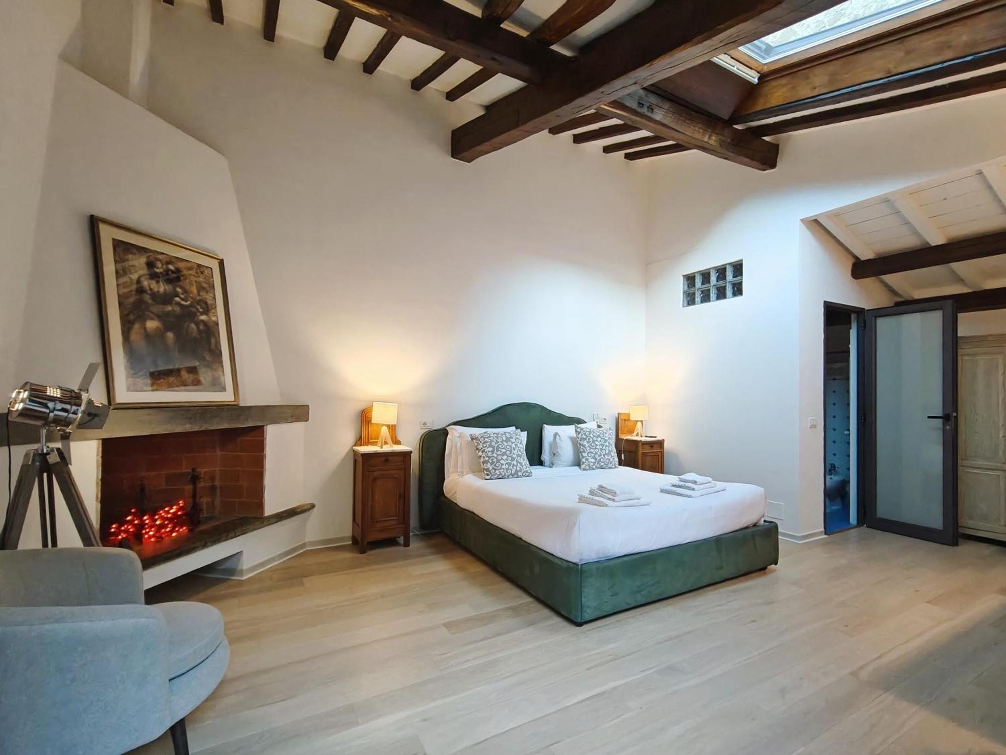 Ferienwohnung Cortile Santa Monaca Florenz Exterior foto